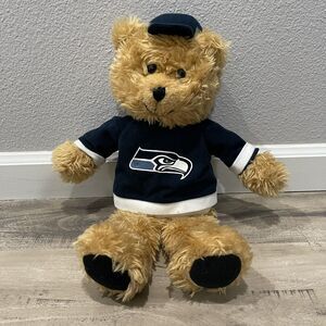 Seattle Seahawks Teddy Bear Plush Mascot Team Jersey Good Stuff Football Fanbase